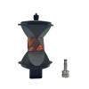 360 Degree GRZ122 Reflective Prism Copper Coated with Metal Holder for Total Stations Topography Survey(10 Heads) view 2