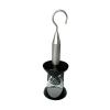 360 Degree Mini Prism Silvering for Total Station Replace GRZ101 Prism Survey+4 Poles with Soft Bag+A Bubble+A Hook view 1