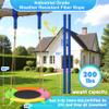 YuAnWe 28 Inch Saucer Swing for Indoor Jungly Gym, Tree Swing for Indoor Climber, Suitable for Climbing Dome,Tree Branch, Outdoor Platfrom Swing for Kids (Saucer Only) view 3