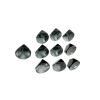 10 Pieces Silver & Copper Coated 1inch Corner Cube Prism Diameter 25.4mm Trihedral Retroreflector 5 Arc Secs Return Beam Prism(Silver Coated) view 2