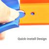 Toy Car Track Connectors  Racing Car 90 Turn Curved Track Pieces | Vehicle Racetrack Building Parts for Kids Entertainment, Playing, Children's Day view 4