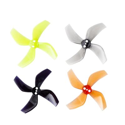 16PCS 8Pairs D51 51mm 2020 2X2X4 4-PC Propeller 1 5mm Compatible With RC Drones FPV Freestyle 2inch Cinewhoop DIY Ducted Quadcopter Parts(8Pairs Yellow)