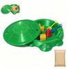 4.5IN Mini Turtle-Shaped Desktop Sandbox with Soft Sand, Small Turtle Sand Tray, Office Decor, Sensory Zen Garden with Mini Tools, Stress-Relieving Creative Gift, Ideal Choice for Office Workers view 1
