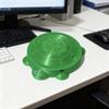 4.5IN Mini Turtle-Shaped Desktop Sandbox with Soft Sand, Small Turtle Sand Tray, Office Decor, Sensory Zen Garden with Mini Tools, Stress-Relieving Creative Gift, Ideal Choice for Office Workers view 3