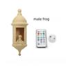 16 Adjustable Colors Puerto Rican Garita Wall Lamp with Coqui Design, Remote Control Garden Home Decor view 2