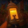 16 Adjustable Colors Puerto Rican Garita Wall Lamp with Coqui Design, Remote Control Garden Home Decor view 3