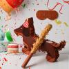 Seenelling Dachshund Dog Piata 3D Puppy Birthday Decoration with a Blindfold and Bat for Kids Girls Boys Gift Holiday Piata Party Baby Shower Supplies view 4