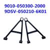 1SET Front RIGHTand Left Lower Swing ARM 9010-050100-20000& 9010-050300-20000 CF Moto 500CC 600CC Cforce ATV Quad Parts view 2