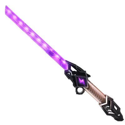 Double-Edged Retractable Light Up Sword, 7 Color Flashing Dueling Sabers with FX Sound, War Warriors Weapon Toy for Kids & Adults, Christmas Birthday Gift Silver