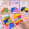 24 Pack Kids Valentines Day Cards with Mini Pop Fidget Keychain Valentines Day Gifts for Kids Classroom School, Valentines for Kid Class Valentines Exchange Cards Party Favors Classroom Exchange Gift view 3