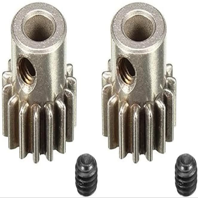 15T Motor Gear EA1040 for JLB Cheetah 1/10 RC Car Parts Replacement-2 Pack