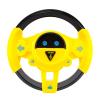 blloocod Simulation Driving Steering Wheel Toy with Sound Effects 360 Rotation Suction Cup for Ages 2 3 4 Years Kids Yellow view 2
