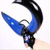 AiCc stylists Latex Mask Halloween Rubber Headband with Two Inflatable Cow Horns Cosplay (XXL) view 2