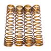KEBEILEE CNC Upgrade Racing Stronger Shock Springs Wire Dia 3.2mm for Traxxas X-MAXX 1/5 8S, 4pcs (Gold) view 1