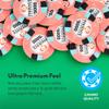 Playzaic 10-gram Phoenix Professional Poker Chips (100-pack) Real Clay Set - Bulk Casino Chips with Denominations for Texas Holdem, Blackjack - Betting Game Accessories ($5000 Pink) view 3