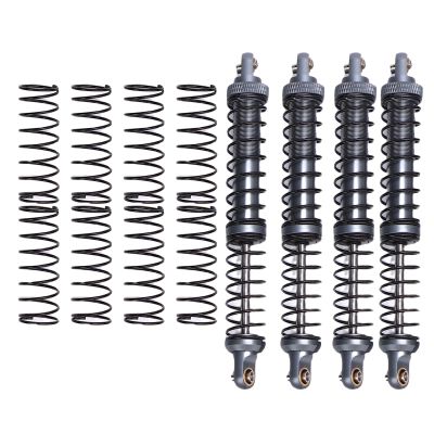 110mm RC Shock Absorber Damper Spring Shocks Upgrade Parts for 1/10 RC Crawler Car (Ti Color)