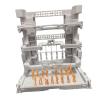 17 Pieces Model Display Stand Action Figure Display Stand Interlocking Display Base Transforming Robot Display Base PP Material Suitable for Collectib, White, 16.5x11.5x16.5cm view 1