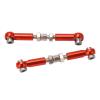 Acouto : Aluminum Link Rod RC Car 2PCS RC Link Rod Servo Pull Linkage Arm Aluminium Alloy 14210 14209 16208 16209 1/14 Linkages (Red) view 2