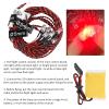 8Pcs RC LED Flash Kit, Night LED Lights for RC Airplane Aircraft, Simulation Flash with 8 LED Lights and Control Board, to Install for Electric Airplanes and Helicopters view 4