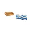 Fenteer Woven Fruit Baskets and Area Rug for Home Decor Gift Non Slip Snack Serving Bowl Fruit Basket Bread Plate Nursery Rug Rug for Kitchen Entrance B view 1