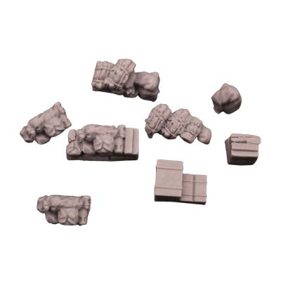 1:72 Scale Realistic Mini Resin Model Terrain Scenery Accessories Unpainted DIY Scene Decor Ornaments Miniatures Replenishment Kit