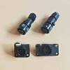 JSCCMEEQ 1PCS servo Motor Encoder Plug 10 core Holding Brake Connector 4 core(3-Hole seat) view 2