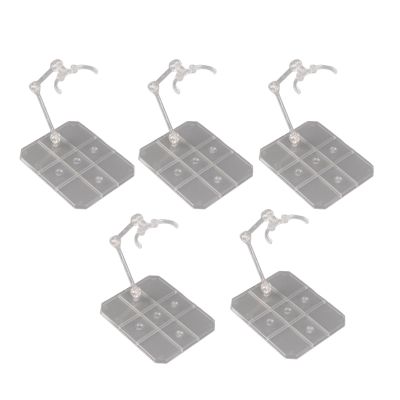 Acouto : Figure Holder 5 Packs Figure Stand Doll Model Support Multi Functional Holder Transparent Display Stand Toys & GamesCollectible ToysCollectible Display &