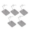 Acouto : Figure Holder 5 Packs Figure Stand Doll Model Support Multi Functional Holder Transparent Display Stand Toys & GamesCollectible ToysCollectible Display & view 1