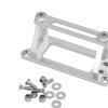 Aluminum Alloy Servo Mounting Bracket Heavy Duty Adjustable Width 1.59-1.74inch for RC Cars Boats Robotics view 3