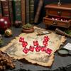 10 Pcs D10 Polyhedral Dice - Precision 10-Sided High-Clarity Dice for Tabletop RPG Games and Role-Playing Adventures (Red) view 3