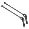 2 Pieces 1/7 RC Car Drive Shaft Set Universal Joint Driveshaft Replacement Steel Construction 5.63inch DIY Accessory Upgrade view 4