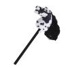 ciciglow Hobby Horse, 70cm, Toy on a Stick with Real Galloping and Neighing Sounds, Stick Animal for Toddlers (White) view 2