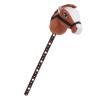 ciciglow Hobby Horse, 70cm, Toy on a Stick with Real Galloping and Neighing Sounds, Stick Animal for Toddlers (Dark Brown) view 3