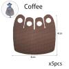 BASEPLATES Building Block Figure Accessory Brown Cape (cape071-0) view 2