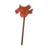 ciciglow Hobby Horse, 70cm, Toy on a Stick with Real Galloping and Neighing Sounds, Stick Animal for Toddlers (Deep Brown) view 3