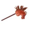 ciciglow Hobby Horse, 70cm, Toy on a Stick with Real Galloping and Neighing Sounds, Stick Animal for Toddlers (Deep Brown) view 4