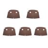 BASEPLATES Building Block Figure Accessory Brown Cape (cape063-0) view 1