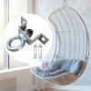 250KG Capacity 360 Swing Hanger Heavy Duty Swing Hook for Concrete Ceiling Wooden Hanging Hardware for Playground Hammock view 3