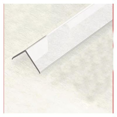 Clear Plastic Child Safety Edge Corner Protector, Wall Corner Guards for Skirting Board and Door Frame, Transparent Bumper for Sharp Edges Protection