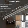 Clear Plastic Child Safety Edge Corner Protector, Wall Corner Guards for Skirting Board and Door Frame, Transparent Bumper for Sharp Edges Protection view 2