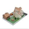 Jada Toys Fast & Furious Dom Toretto House with Garage and 2 Nano Vehicles, Diorama in 360 Scale, Includes Dodge Charger and Toyota Supra, Metal Model for Fans from 8 Years (9333668314R00) view 4