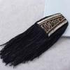 1Pc Tassels Epaulet Beads Shoulder Board Costume Badge Decors For Man Women Unisex Costume Epaulets Tassels Chain Metal Epaul view 3