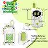 2 Robot Children's walkie-talkies, Cartoon mini Design Exclusive walkie-talkies, Suitable Toys for Boys and Girls for Outdoor Adventures, Camping, Hiking, Christmas, and Birthday Gifts view 3