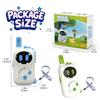 2 Robot Children's walkie-talkies, Cartoon mini Design Exclusive walkie-talkies, Suitable Toys for Boys and Girls for Outdoor Adventures, Camping, Hiking, Christmas, and Birthday Gifts view 4