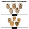 32P Pinion Gear Set, Motor Gears Kit for RC Car, 7075 Aluminum Alloy Gear Set with 12T 16T, Performance RC Accessories for 110/ RC Drift Racer Brushless Motor, 3175mm. Shaft view 4