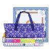 American Mahjong Game Set, Portable Carrying Bag,166 Premium White Tiles,Western Mahjong Tiles Set,Complete Ma Jong Set (Melamine-TableMat) view 1