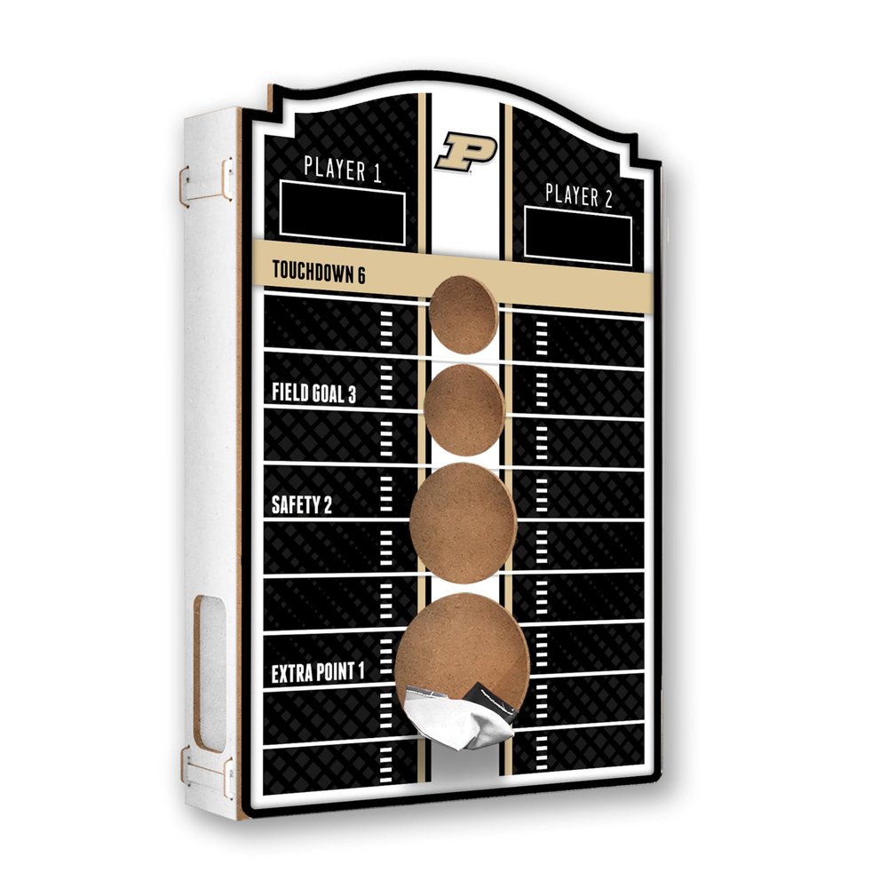 Fan Creations NCAA Purdue Boilermakers Brightline Wall Bean Bag Toss
