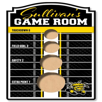 Fan Creations NCAA Wichita State Shockers Brightline Wall Bean Bag Toss