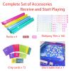 American Mahjong Game Set, Portable Carrying Bag,Acrylic 160 Tiles,Western Mahjong Tiles Set,Complete Ma Jong Set view 4