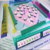 American Mahjong Game Set, Acrylic Portable Carrying Mahjong,160 Premium Green Tiles,Western Mahjong Tiles Set,Complete Ma Jong Set (Acrylic-Green) view 3